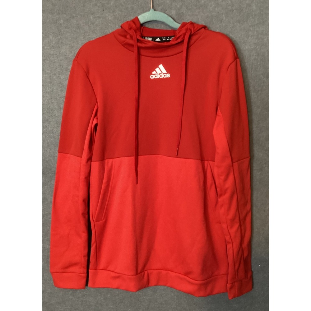 Streetwear Adidas TI Womens Hoodie Red‎ Aeroready Sweatshirt MT2 FQ0137 Running
